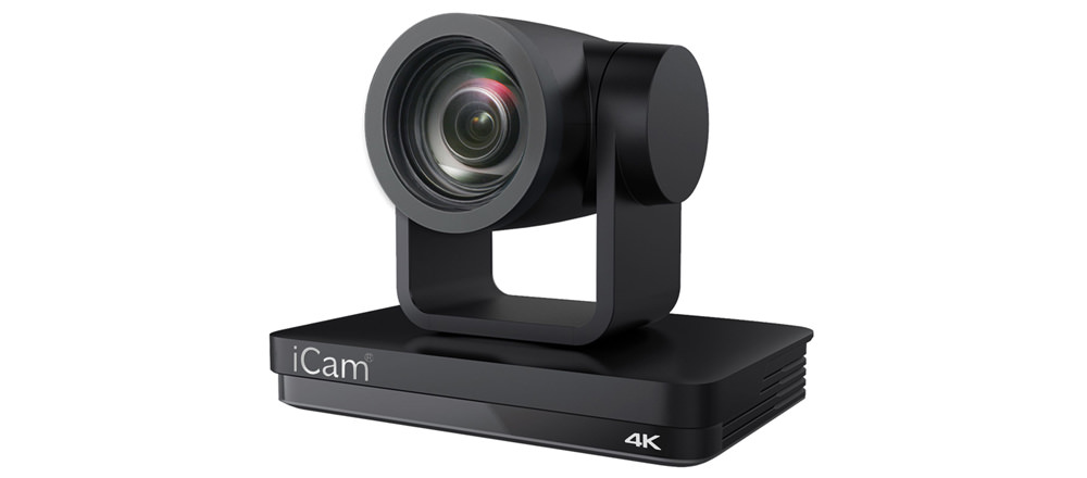 藍眼科技iCam 4K PTZ是一款高畫質攝影機，擁有卓越功能、優秀性能、多樣的介面。先進的ISP處理技術和演算法確保圖像效果逼真生動、畫面均勻亮麗、光影層次感十足、清晰度優秀、色彩還原逼真。同時支援最智慧的H.265編碼與相容性最高的H.264編碼，先進編碼能在低頻寬環境下確保影像更加流暢、清晰。iCam 4K PTZ攝影機具備強大的功能和廣泛的應用，可滿足不同場所的需求，包括遠距教學、教學直錄播、專業網紅直播、會議系統、遠距培訓、遠距醫療、法院庭審系統、災害應急指揮系統等。
